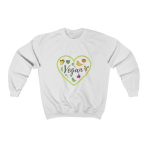Vegan’s Love Unisex Heavy Blend™ Crewneck Sweatshirt