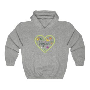 Vegan’s Love Printed Unisex Heavy Blend™ Hoodie
