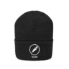 Vegan's Carrot Embroidered Knit Beanie - Image 3