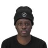 Vegan's Carrot Embroidered Knit Beanie - Image 4